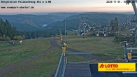 Archiv Foto Webcam Oberhof: Sessellift Fallbachhang Bergstation 06:00