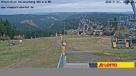 Archiv Foto Webcam Oberhof: Sessellift Fallbachhang Bergstation 09:00