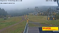 Archiv Foto Webcam Oberhof: Sessellift Fallbachhang Bergstation 07:00