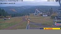 Archiv Foto Webcam Oberhof: Sessellift Fallbachhang Bergstation 05:00