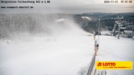 Archiv Foto Webcam Oberhof: Sessellift Fallbachhang Bergstation 06:00
