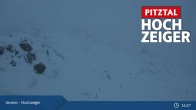 Archived image Webcam Pitztal - Hochzeiger Top station 21:00