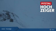 Archived image Webcam Pitztal - Hochzeiger Top station 04:00