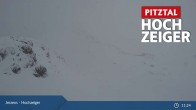 Archived image Webcam Pitztal - Hochzeiger Top station 10:00