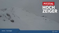 Archived image Webcam Pitztal - Hochzeiger Top station 08:00
