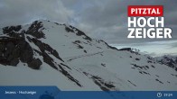 Archived image Webcam Pitztal - Hochzeiger Top station 18:00