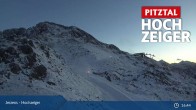 Archived image Webcam Pitztal - Hochzeiger Top station 00:00