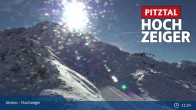 Archived image Webcam Pitztal - Hochzeiger Top station 10:00