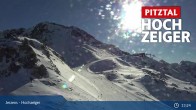 Archived image Webcam Pitztal - Hochzeiger Top station 12:00