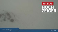 Archived image Webcam Pitztal - Hochzeiger Top station 10:00