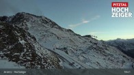 Archiv Foto Webcam Bergstation Hochzeiger im Pitztal 04:00