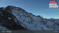 Archiv Foto Webcam Bergstation Hochzeiger im Pitztal 07:00