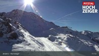 Archiv Foto Webcam Bergstation Hochzeiger im Pitztal 10:00