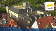 Archiv Foto Webcam Coburg - Stadtkirche St. Moritz 18:00