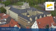 Archiv Foto Webcam Coburg - Stadtkirche St. Moritz 14:00