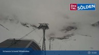 Archived image Webcam Sölden - Schwarze Schneid Cable Car 10:00