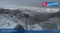 Archived image Webcam Sölden - Schwarze Schneid Cable Car 07:00