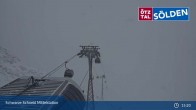 Archived image Webcam Sölden - Schwarze Schneid Cable Car 14:00