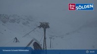 Archived image Webcam Sölden - Schwarze Schneid Cable Car 00:00