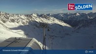 Archived image Webcam Sölden - Schwarze Schneid Cable Car 08:00