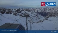 Archiv Foto Webcam Sölden - Gondelbahn Schwarze Schneid 16:00