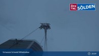 Archived image Webcam Sölden - Schwarze Schneid Cable Car 00:00