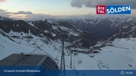 Archived image Webcam Sölden - Schwarze Schneid Cable Car 02:00