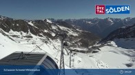 Archived image Webcam Sölden - Schwarze Schneid Cable Car 08:00