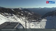 Archiv Foto Webcam Sölden - Gondelbahn Schwarze Schneid 06:00