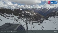 Archiv Foto Webcam Sölden - Gondelbahn Schwarze Schneid 10:00