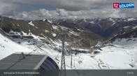 Archiv Foto Webcam Sölden - Gondelbahn Schwarze Schneid 12:00