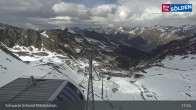 Archiv Foto Webcam Sölden - Gondelbahn Schwarze Schneid 16:00