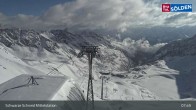 Archiv Foto Webcam Sölden - Gondelbahn Schwarze Schneid 07:00