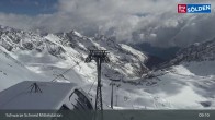 Archiv Foto Webcam Sölden - Gondelbahn Schwarze Schneid 08:00