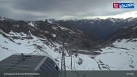 Archiv Foto Webcam Sölden - Gondelbahn Schwarze Schneid 07:00