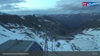 Archiv Foto Webcam Sölden - Gondelbahn Schwarze Schneid 02:00