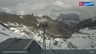 Archiv Foto Webcam Sölden - Gondelbahn Schwarze Schneid 12:00