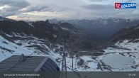 Archiv Foto Webcam Sölden - Gondelbahn Schwarze Schneid 02:00
