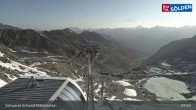 Archiv Foto Webcam Sölden - Gondelbahn Schwarze Schneid 07:00