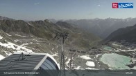 Archiv Foto Webcam Sölden - Gondelbahn Schwarze Schneid 08:00