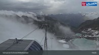 Archiv Foto Webcam Sölden - Gondelbahn Schwarze Schneid 18:00