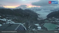 Archiv Foto Webcam Sölden - Gondelbahn Schwarze Schneid 04:00