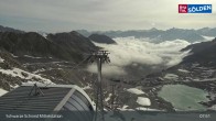 Archiv Foto Webcam Sölden - Gondelbahn Schwarze Schneid 02:00