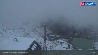 Archiv Foto Webcam Sölden - Gondelbahn Schwarze Schneid 02:00