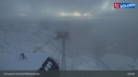 Archiv Foto Webcam Sölden - Gondelbahn Schwarze Schneid 04:00
