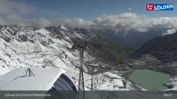 Archiv Foto Webcam Sölden - Gondelbahn Schwarze Schneid 08:00