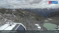 Archiv Foto Webcam Sölden - Gondelbahn Schwarze Schneid 10:00