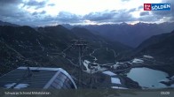 Archiv Foto Webcam Sölden - Gondelbahn Schwarze Schneid 04:00