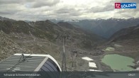 Archiv Foto Webcam Sölden - Gondelbahn Schwarze Schneid 08:00
