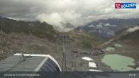 Archiv Foto Webcam Sölden - Gondelbahn Schwarze Schneid 14:00